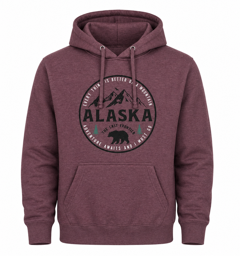 Alaska Adventure Awaits Adult Hoodie