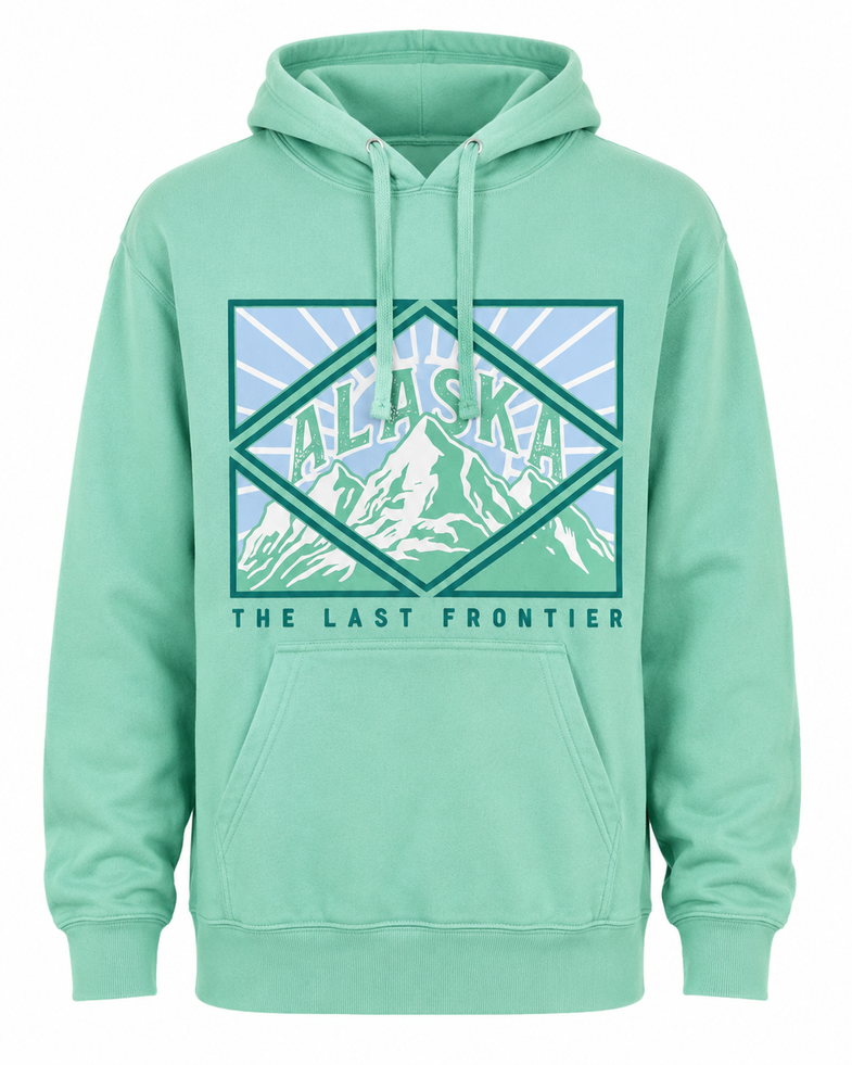 Alaska Diamond Sunrise Adult Hoodies