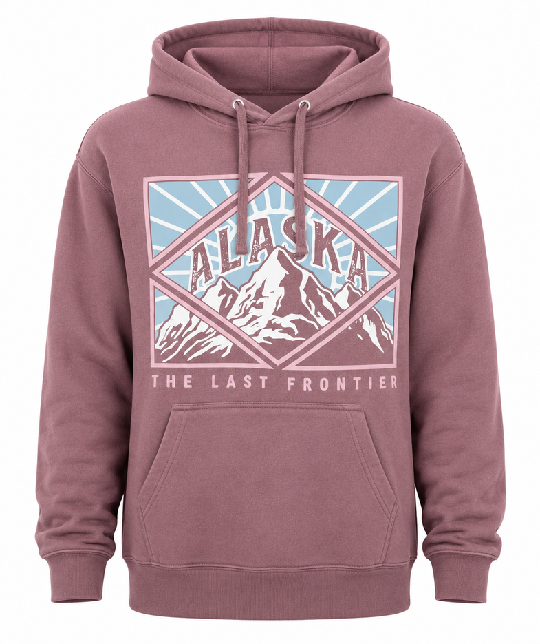 Alaska Diamond Sunrise Adult Hoodies