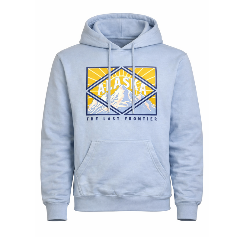 Alaska Diamond Sunrise Adult Hoodie