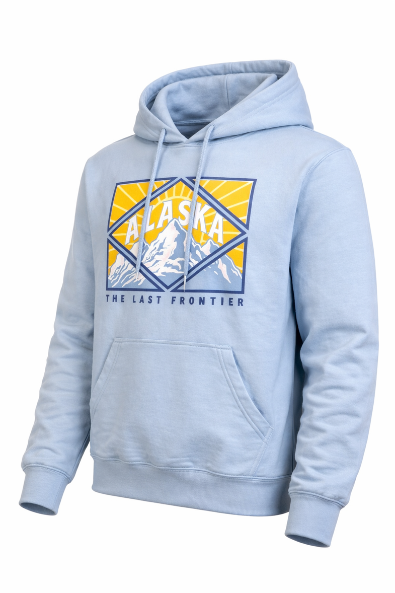Alaska Diamond Sunrise Adult Hoodie