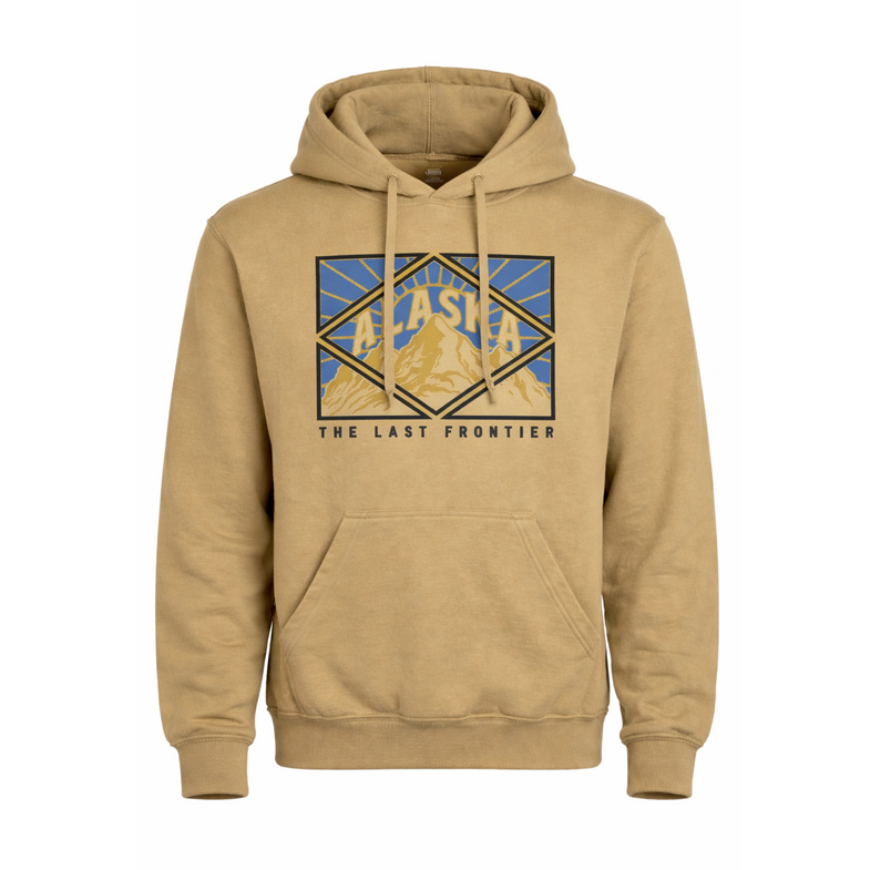 Alaska Diamond Sunrise Adult Hoodie
