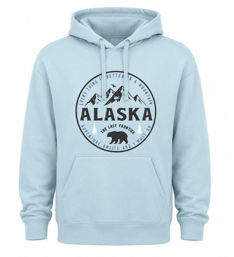 Alaska Adventure Awaits Adult Hoodies