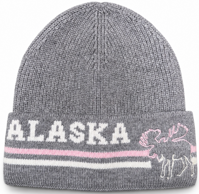 Alaska Bear Stripe Beanie