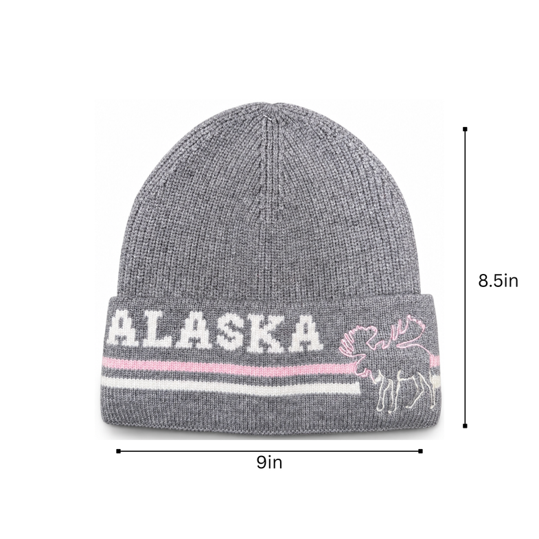 Alaska Bear Stripe Beanie