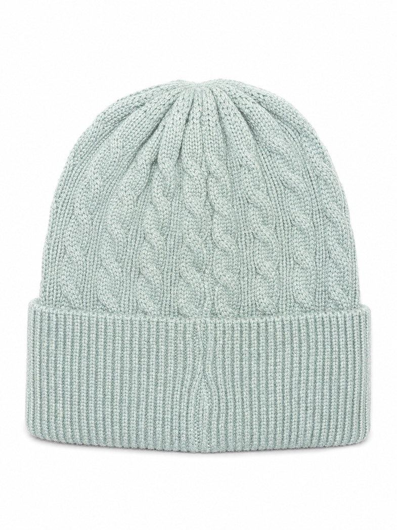 Alaska Teal Floral Beanie