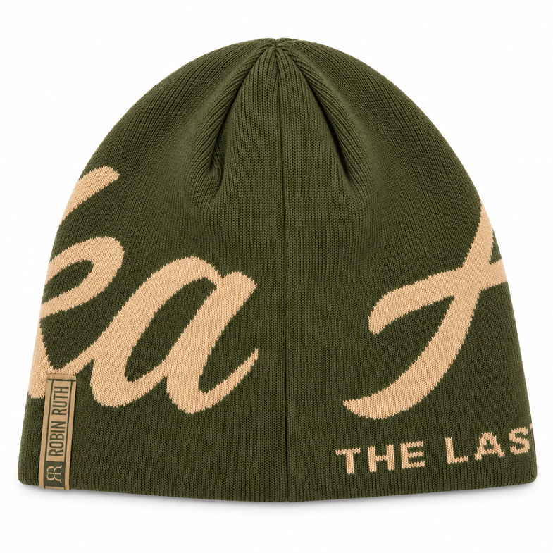 Alaska Last Frontier Green Beanie