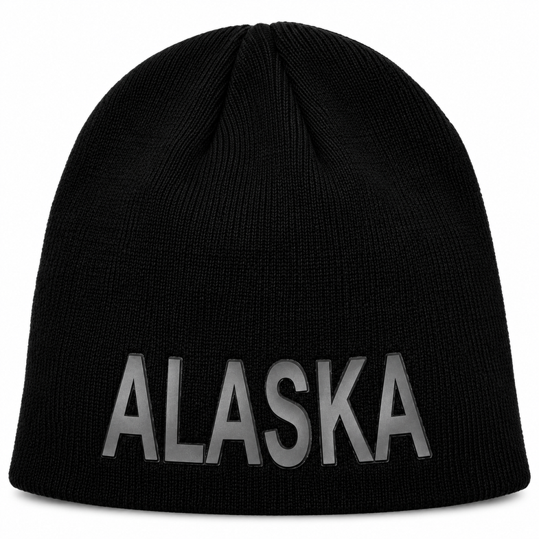 Alaska Black Beanie