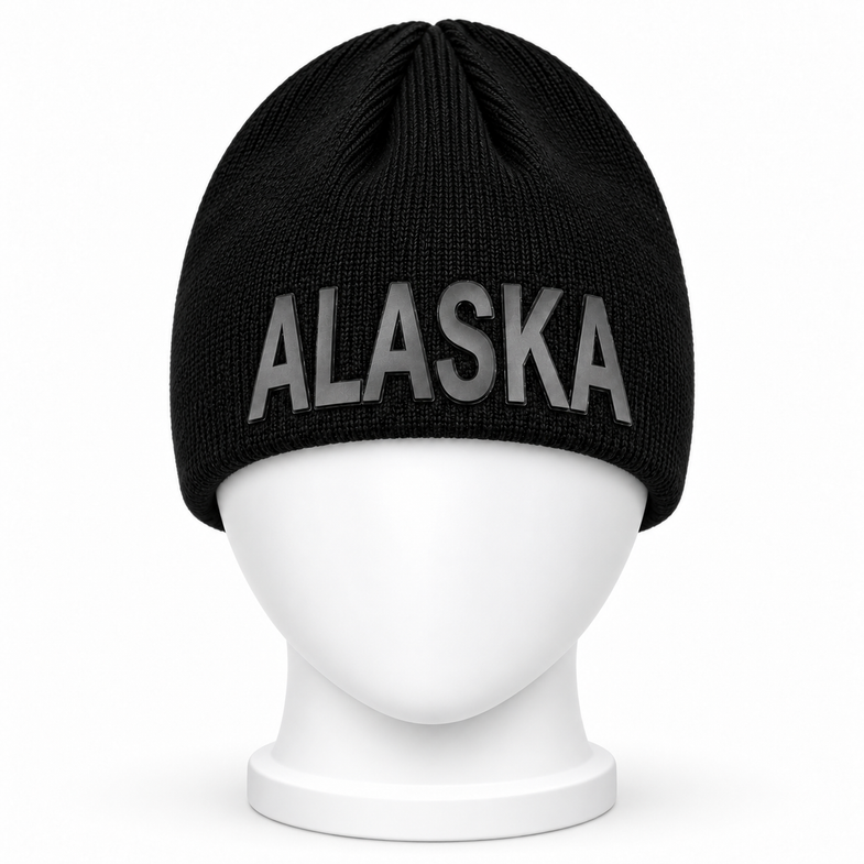 Alaska Black Beanie