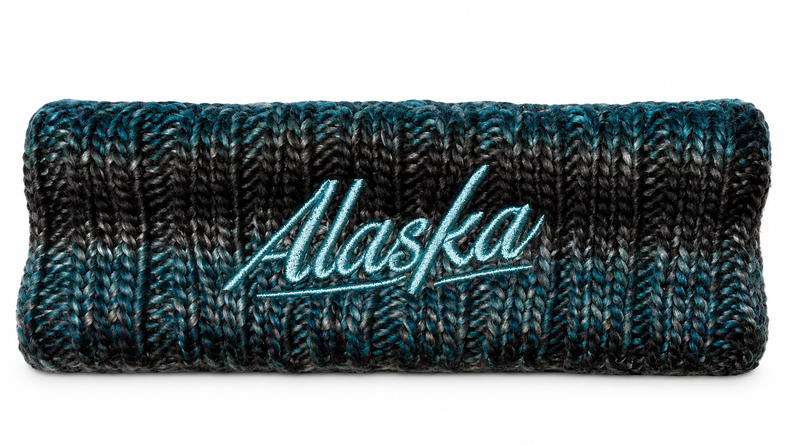 Alaska Black/Blue Headband