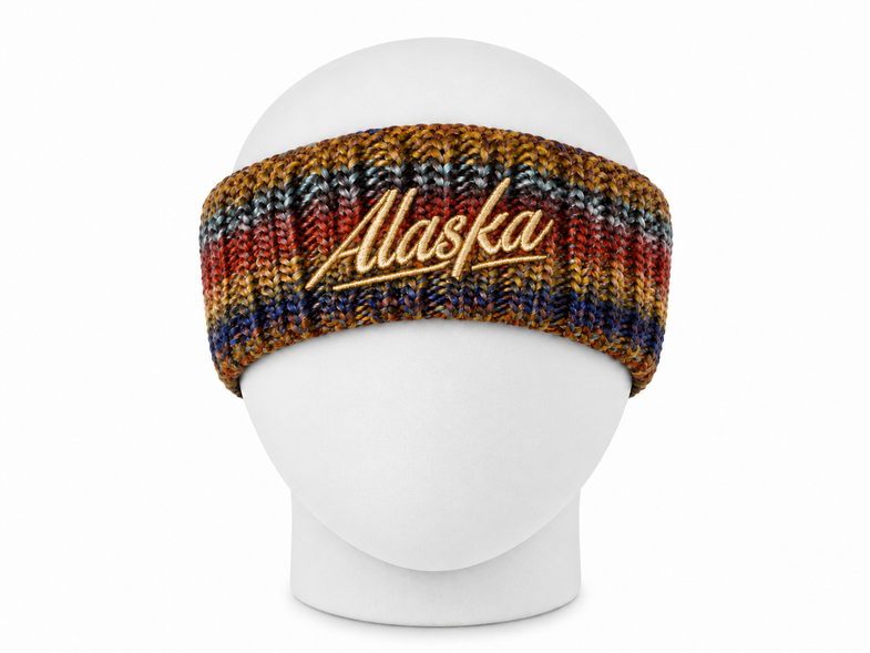 Alaska Orange Headband