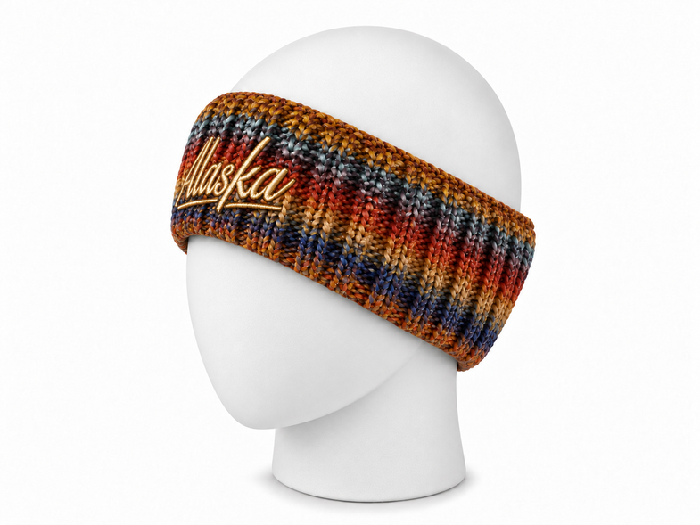 Alaska Orange Headband