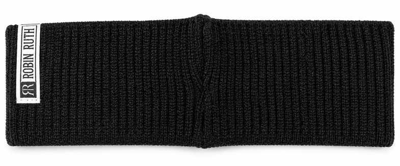 Alaska Snowflake Black Headband