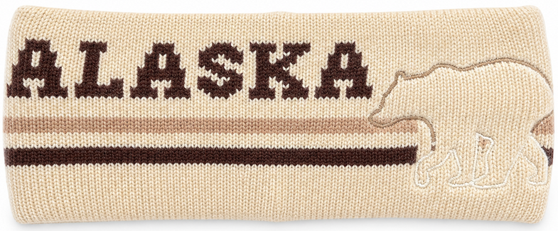 Alaska Bear Stripe Headband