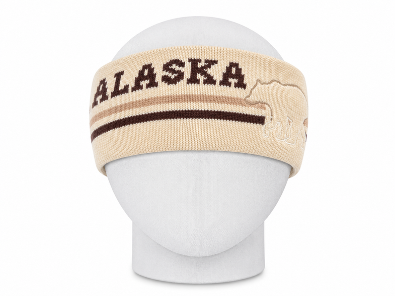 Alaska Bear Stripe Headband