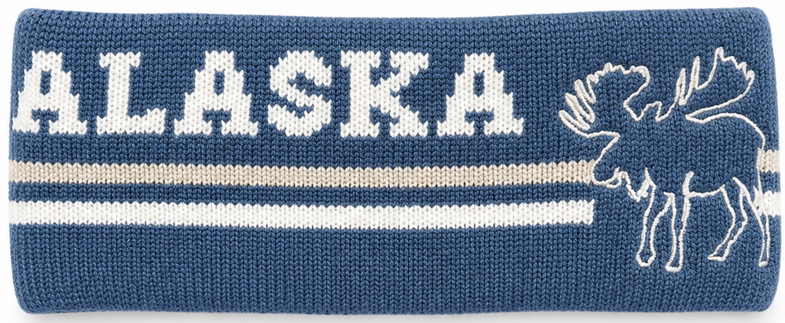 Alaska Moose Stripe Headband