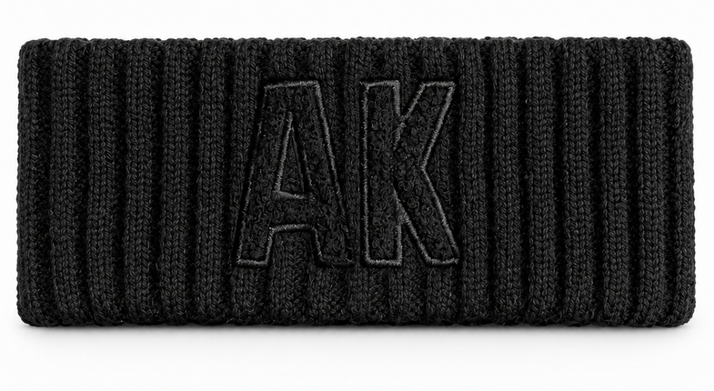Alaska Winter Black Headband