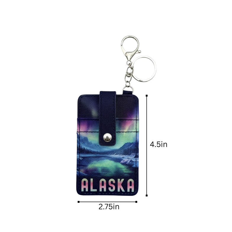 Alaska Northern Lights Card Holder