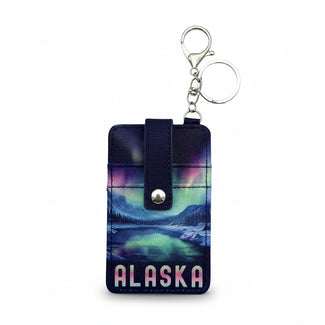 Alaska Northern Lights Card Holder
