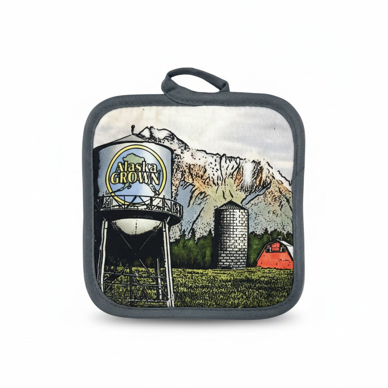 Alaska Grown Hot Pad & Kitchen Towel Set