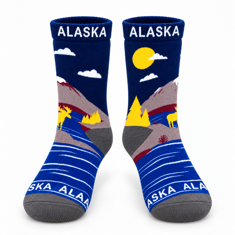Alaska Youth Mountain Sock