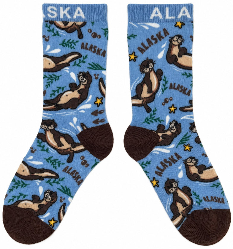 Alaska Youth Otter Sock