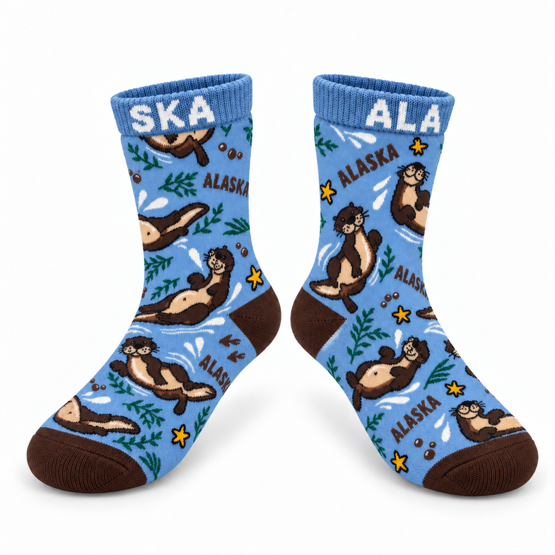 Alaska Youth Otter Sock