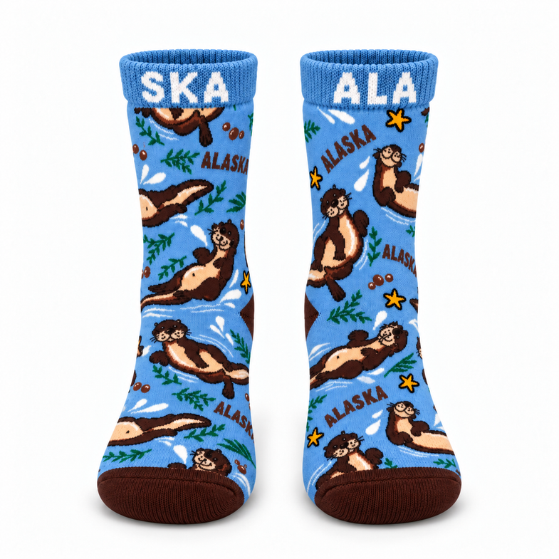 Alaska Youth Otter Sock