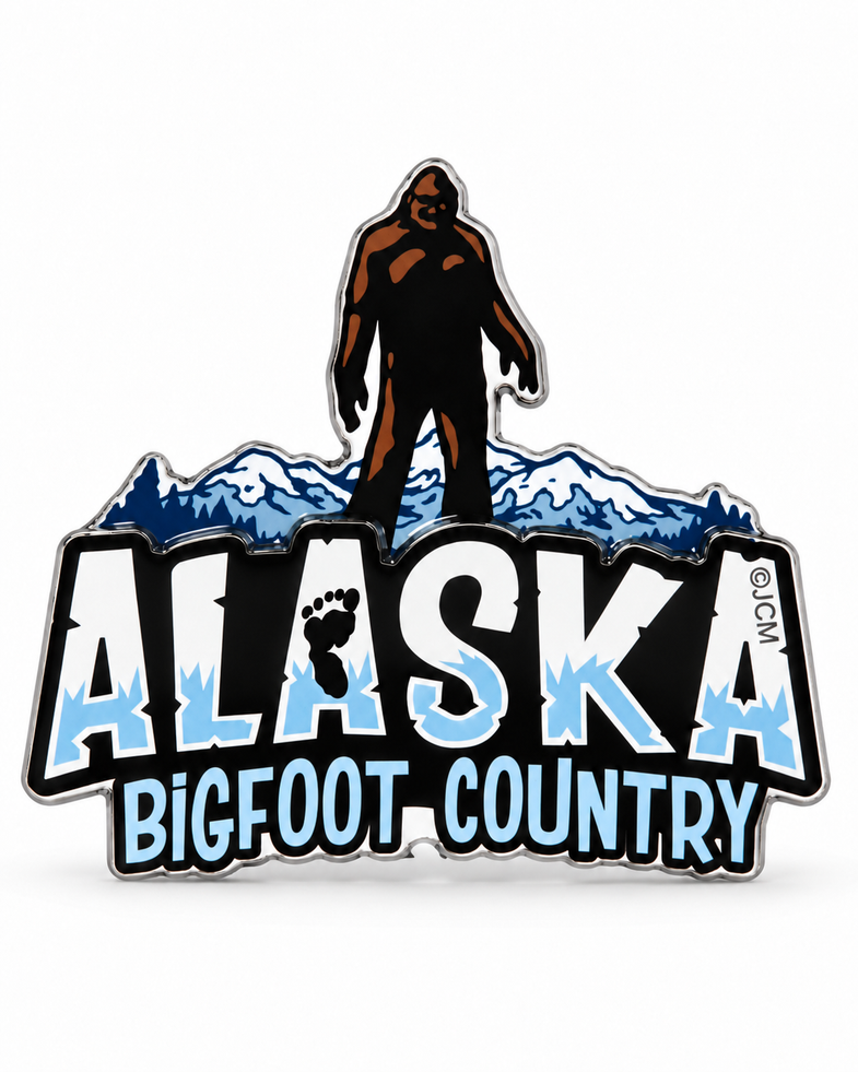 Alaska Bigfoot Magnet