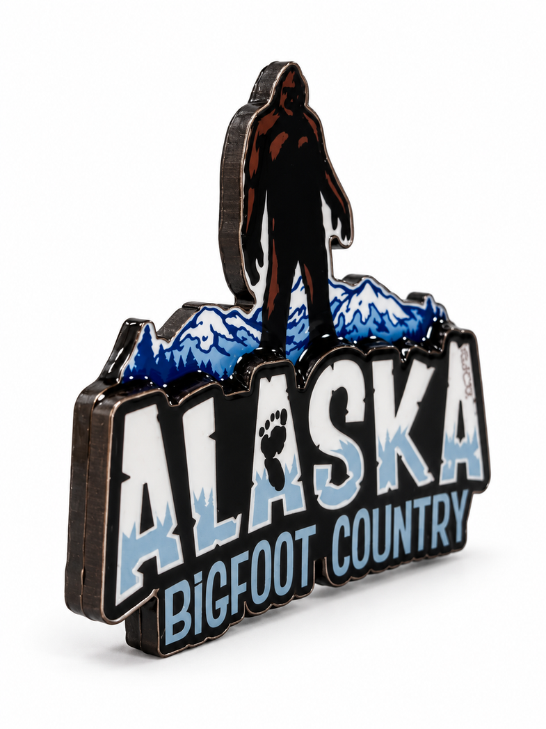 Alaska Bigfoot Magnet