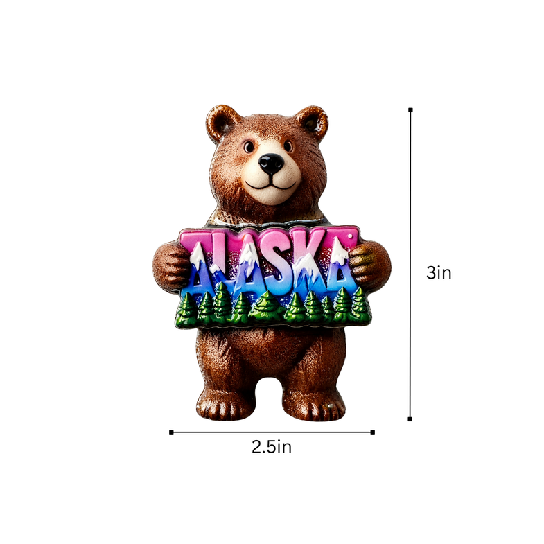 Alaska Bear Magnet