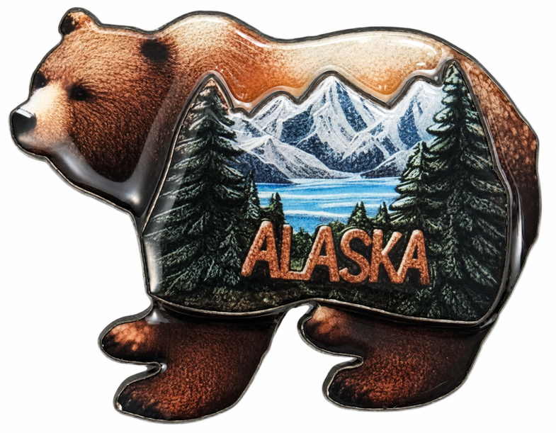 Alaska Bear Magnet