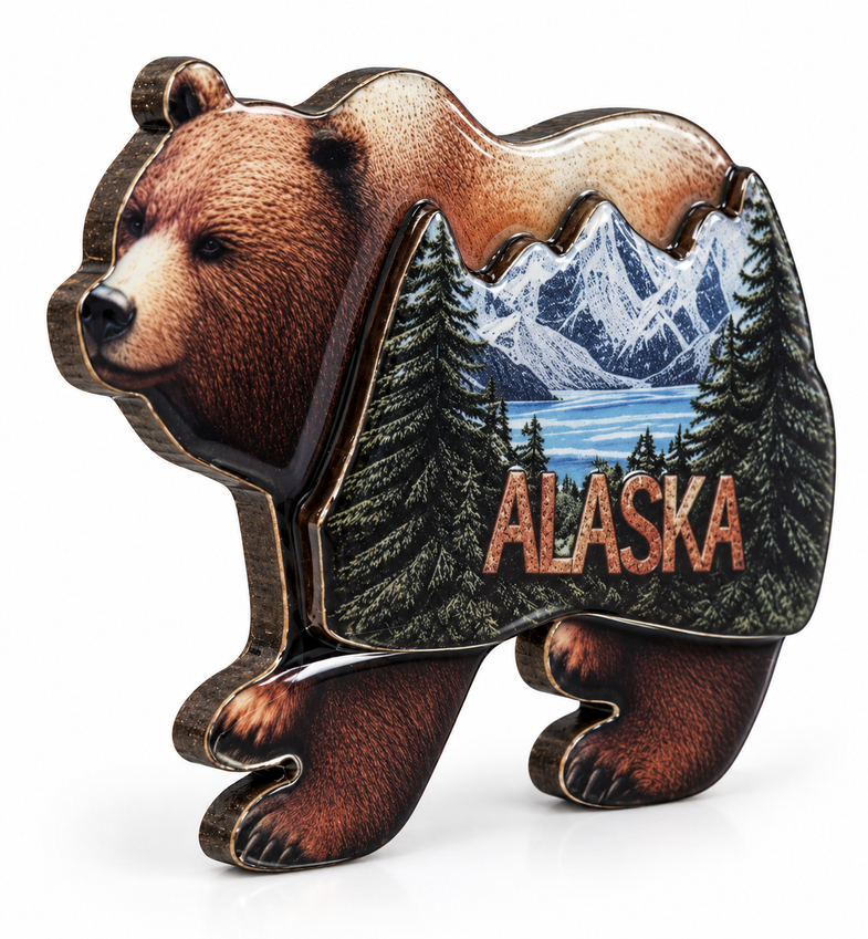 Alaska Bear Magnet