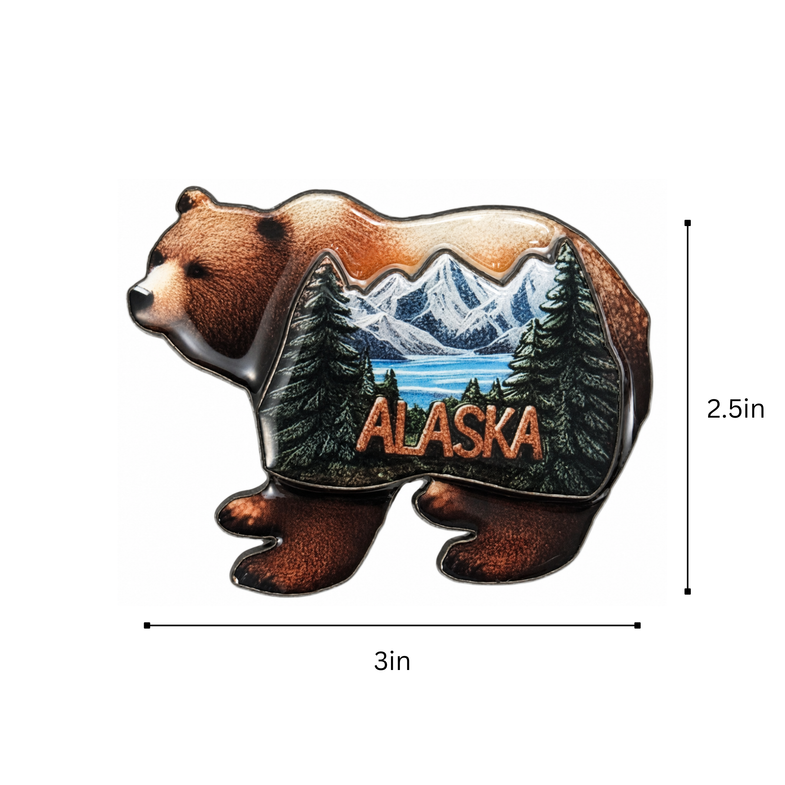 Alaska Bear Magnet