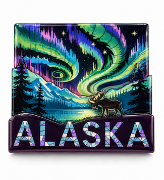 Alaska Northern Lights Magnet