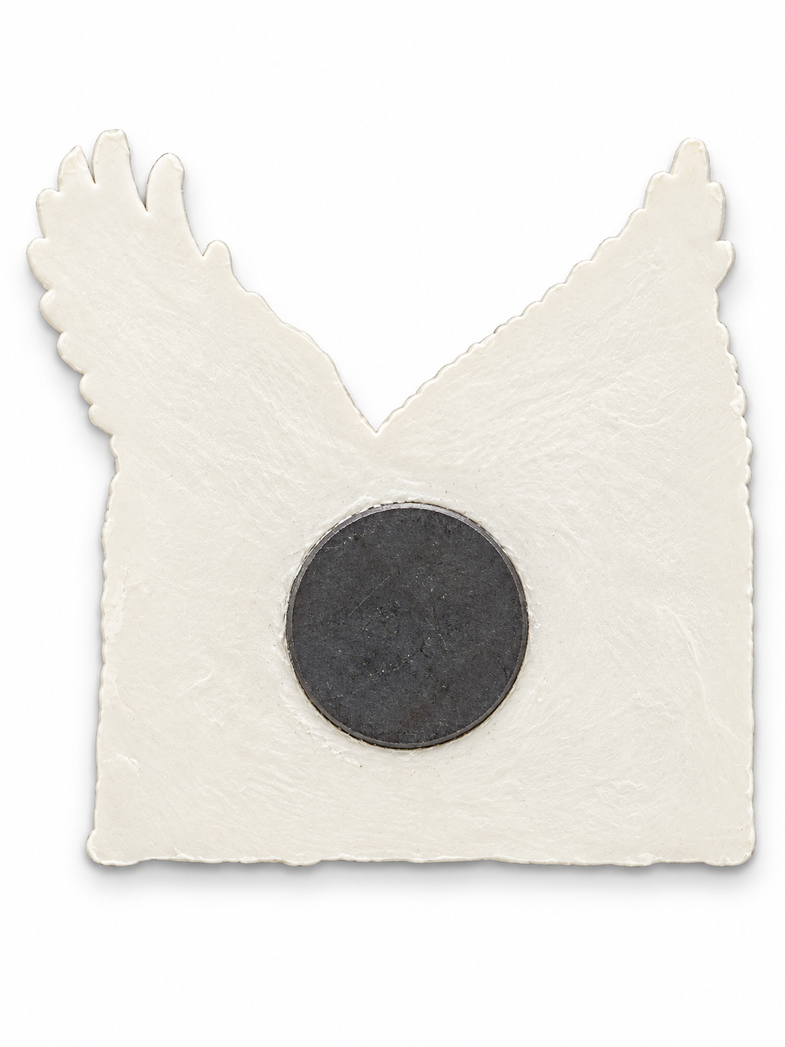 Alaska Mosaic Ceramic Eagle Magnet