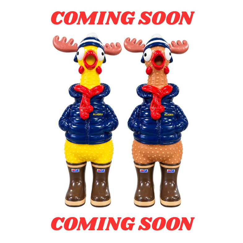 Alaska Moose Chicken w/AKTUF Boots Toy