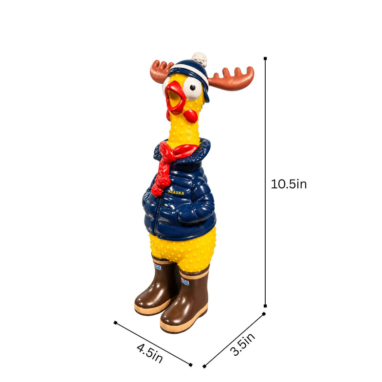 Alaska Moose Chicken w/AKTUF Boots Toy