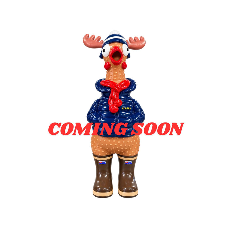 Alaska Moose Chicken w/AKTUF Boots Toy