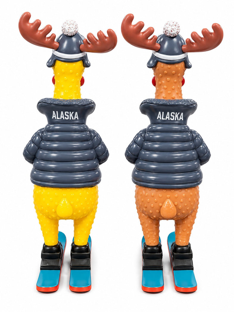 Alaska Moose Chicken on Ski's Toy