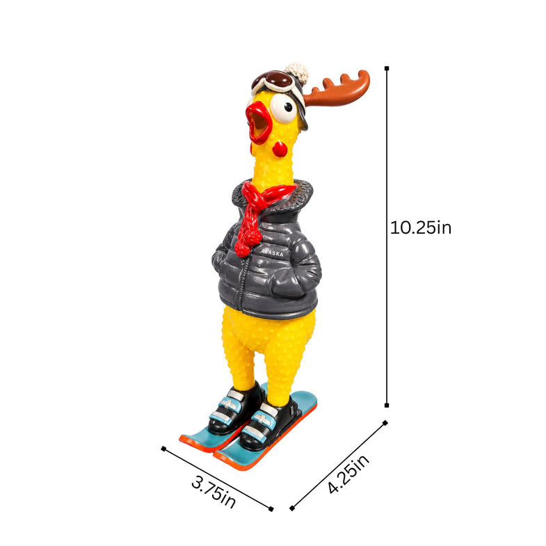 Alaska Moose Chicken on Ski's Toy