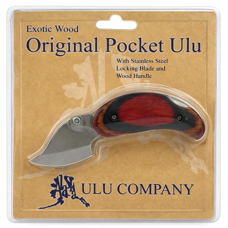 Alaska Pocket Ulu Exotic Wood