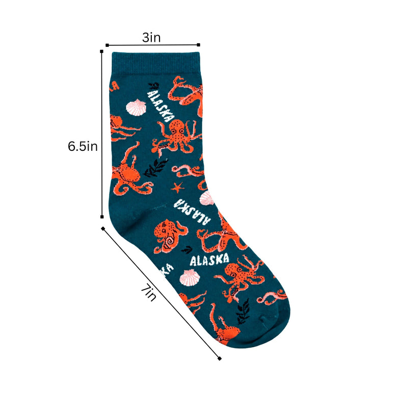 Alaska Adult Octopus Sock