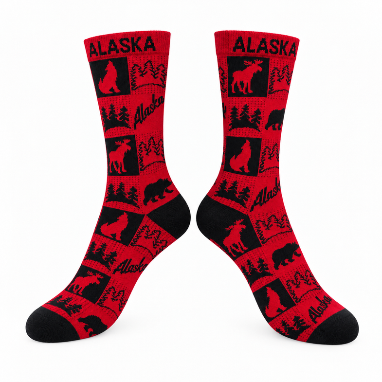 Alaska Adult Men's Lodge Sock