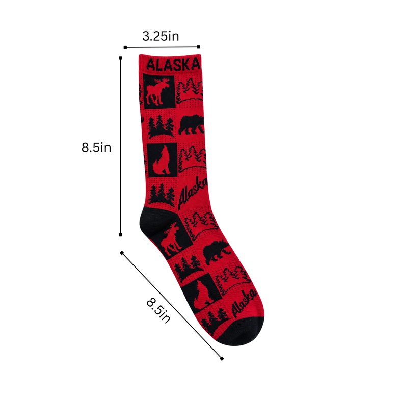 Alaska Adult Men's Lodge Sock