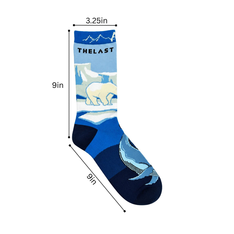 Alaska Arctic Animals Adult Sock