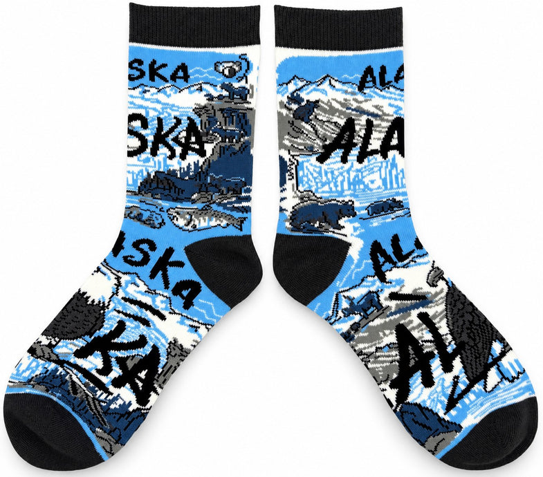 Alaska Glacier Adult Sock