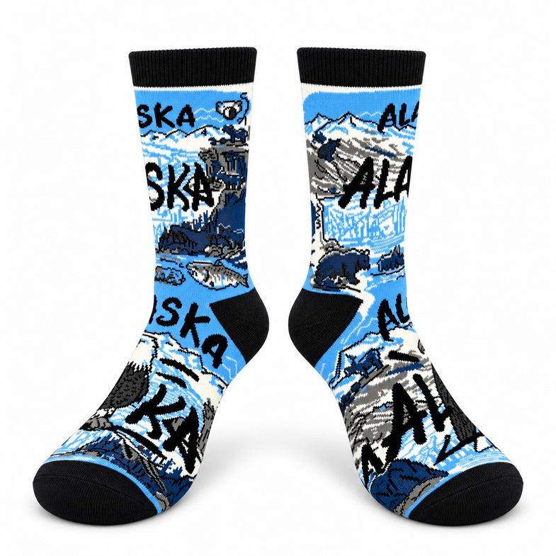 Alaska Glacier Adult Sock