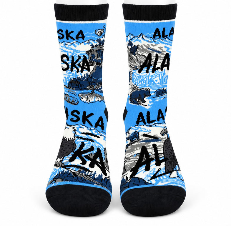 Alaska Glacier Adult Sock