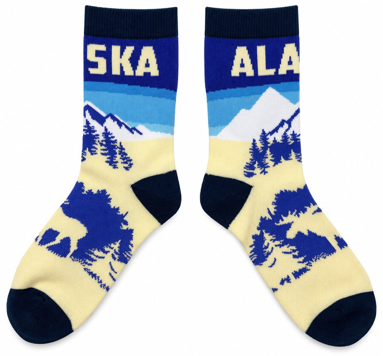 Alaska Moose Shadow Adult Sock